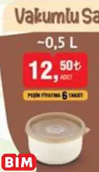 VAKUMLU SAKLAMA KABI